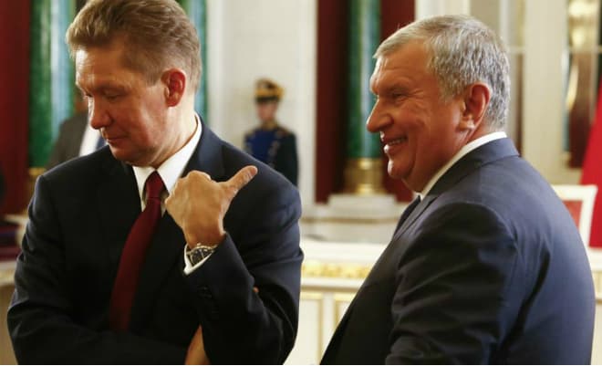 Алексей Миллер и Игорь Сечин - в списке "Форбс" 'Алексей Миллер и Игорь Сечин - в списке